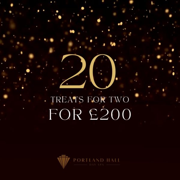 20th Anniversary Spa Package – 20 Treats for Two