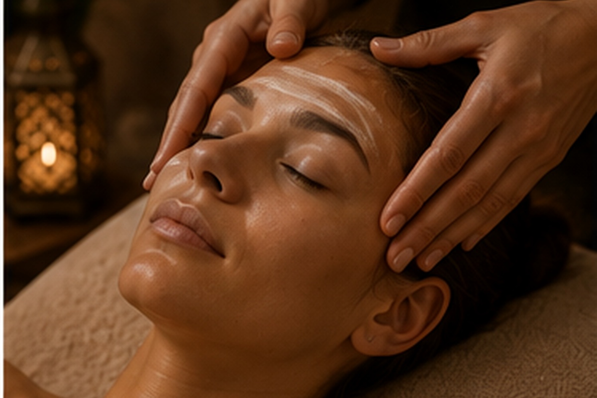 Essential Face, Neck & Scalp Relaxation Facial - 50 minutes