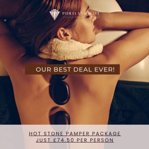 Hot Stone Massage, Facial, Mini Treatment & Tapas for Two